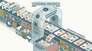 Editorial illustration of mixed player feedback and verification checkpoints