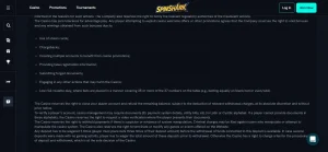 SpinShark verification or KYC upload screen